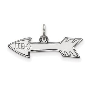 Sterling Silver Pi Beta Phi XS (Tiny) Charm or Pendant